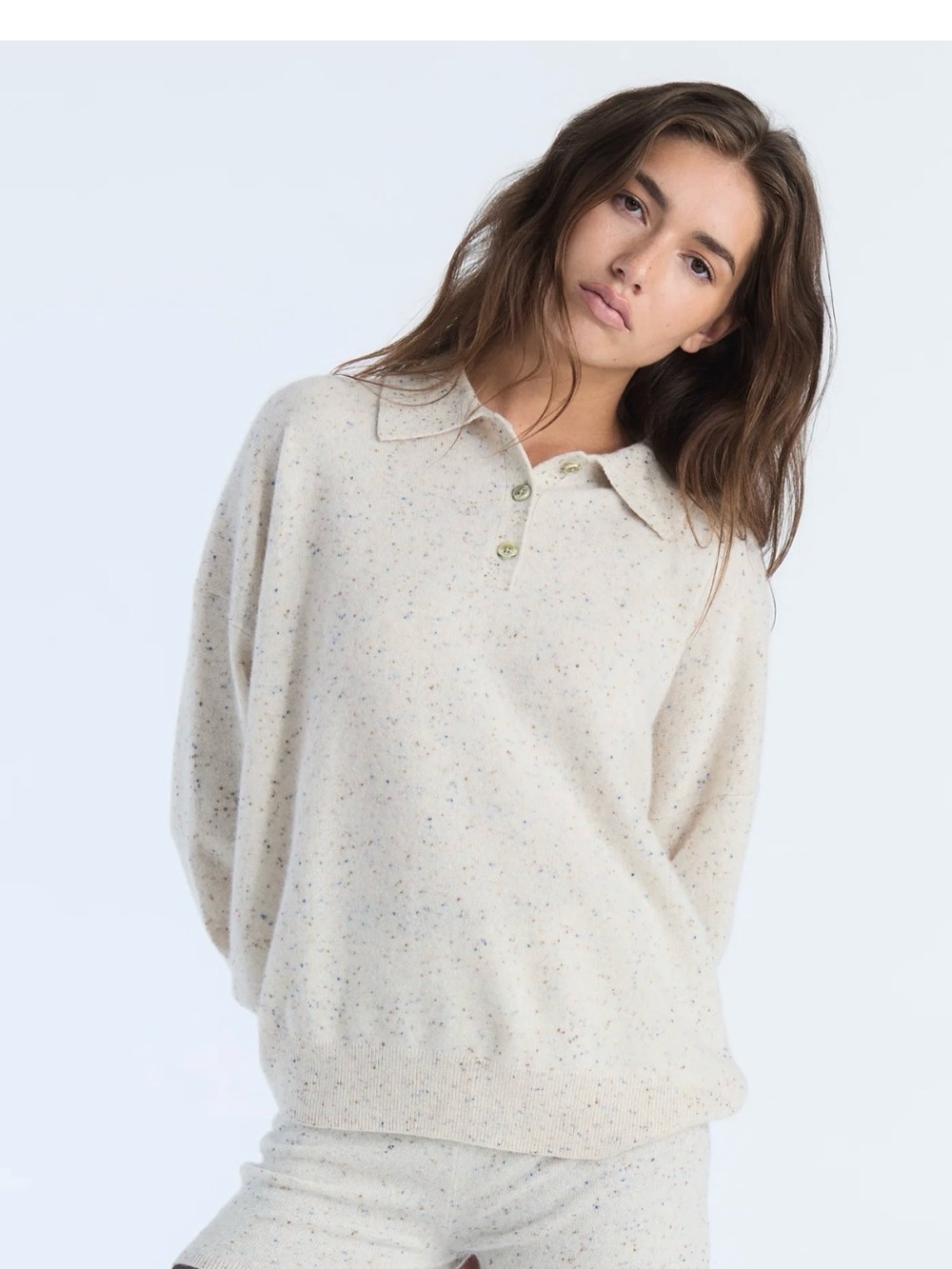 Renggli Cashmere Donegal Polo